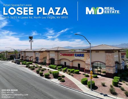Retail space for Rent at 5165 Losee Road in North Las Vegas