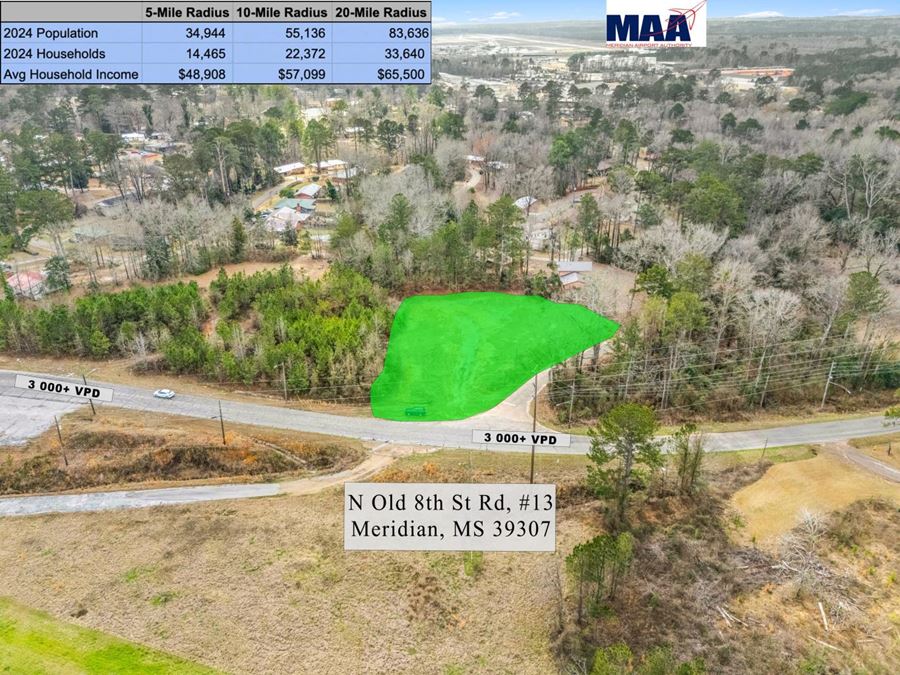 $1 Auction | Land Adjacent to College | Meridian MS