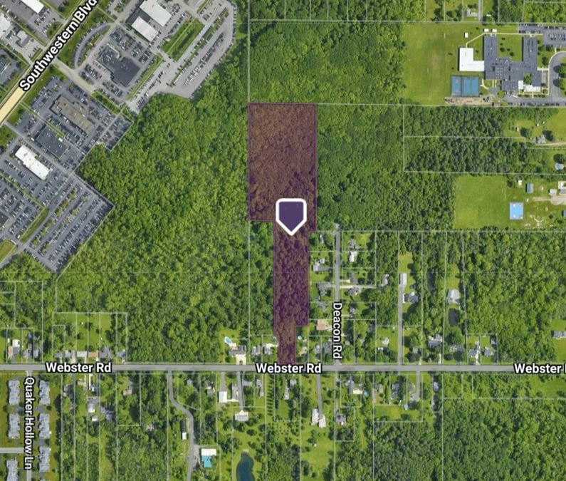 Webster Rd & Deacon Rd - 12.12+/- Acres Vacant Residential Land