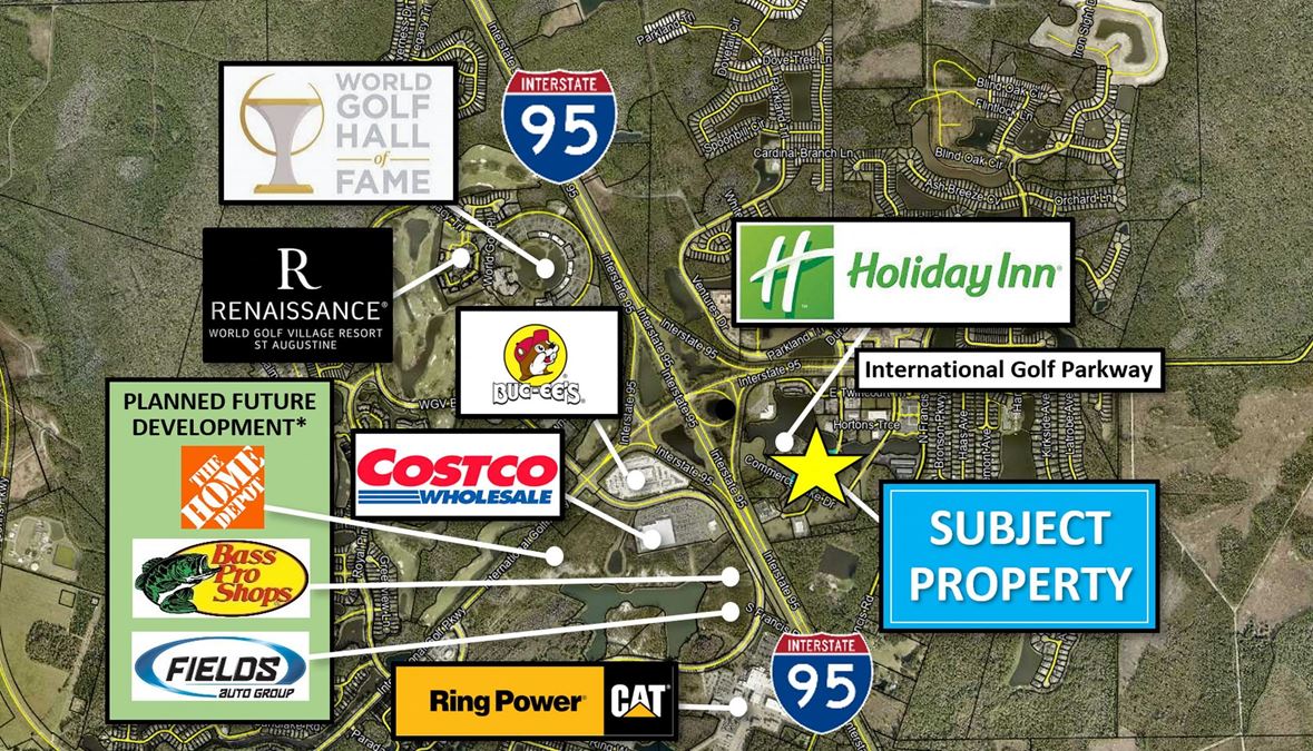 2.5-Acre Commercial Parcel in World Golf Village