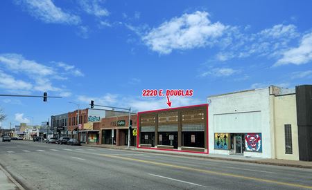 Photo of commercial space at 2220 E. Douglas Ave. in Wichita