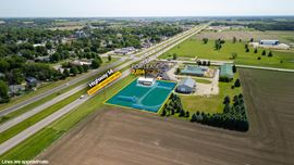 Turnkey Byron Service Garage with Highway 14 Frontage