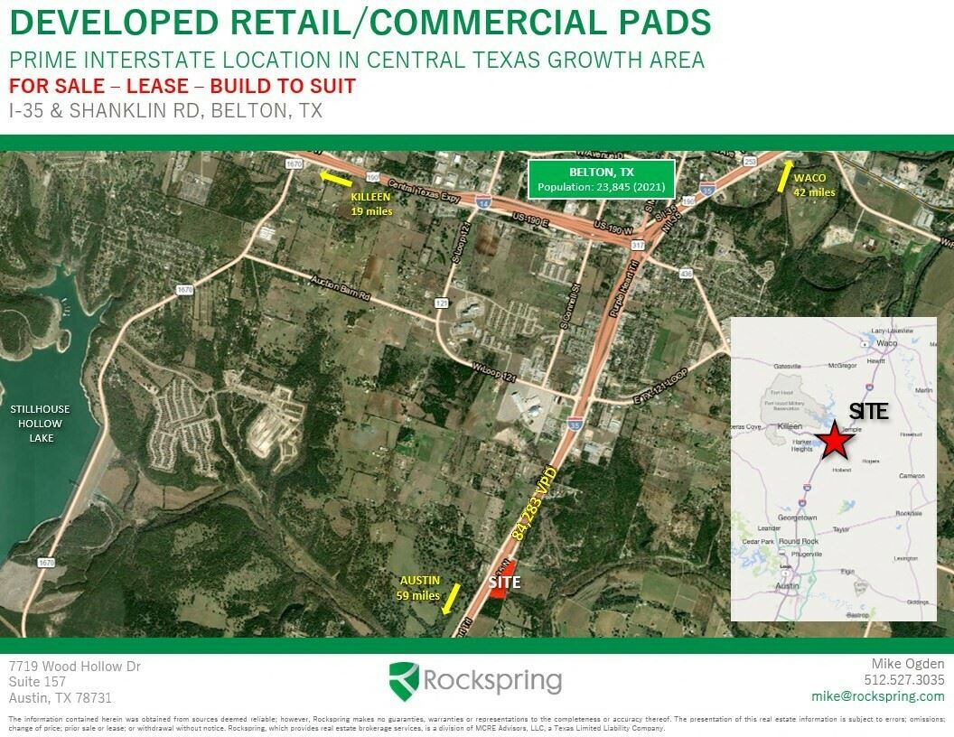 +/- 11.5 AC | 109 Shanklin Rd | Belton, TX