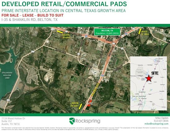 +/- 11.5 AC | 109 Shanklin Rd | Belton, TX