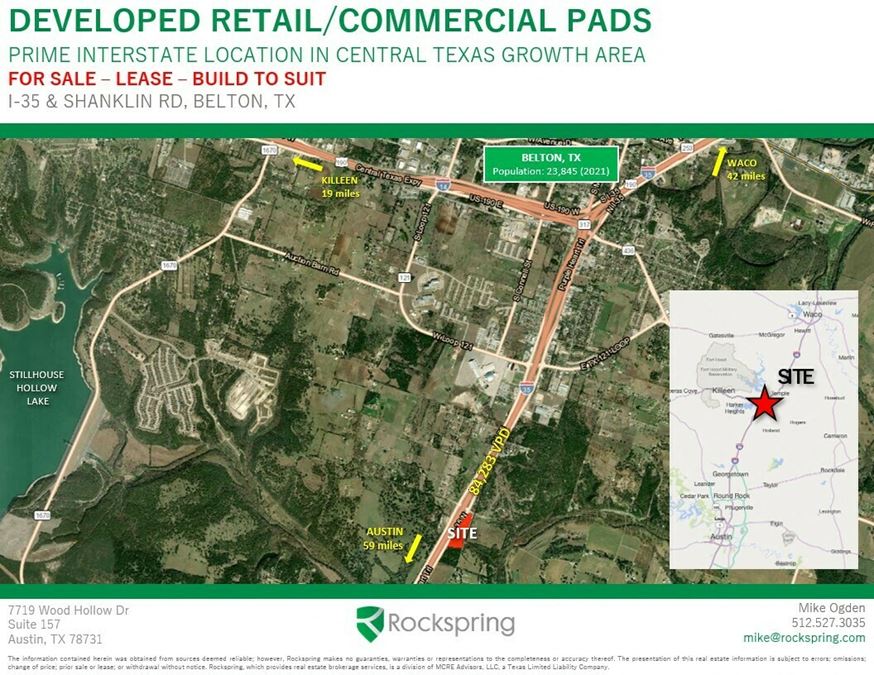 Belton | Shanklin Rd | Developed Retail Pads