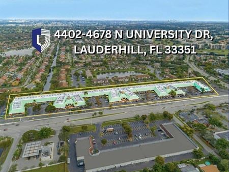 Office space for Rent at 4402-4678 North University Drive in Lauderhill