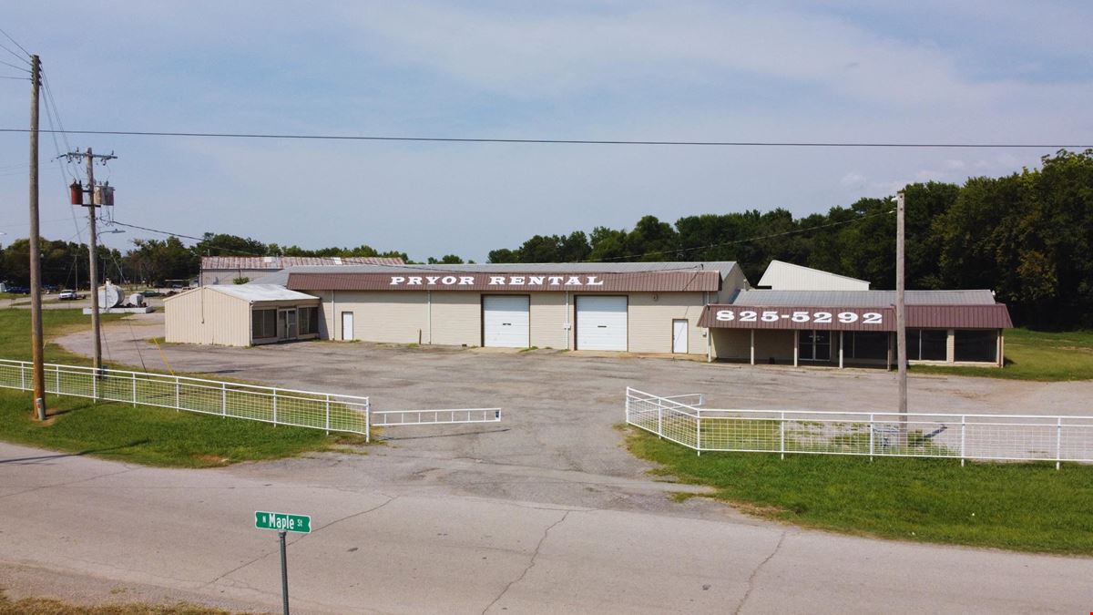 Former Pryor Rentals Facility
