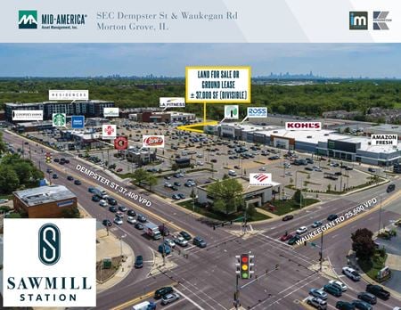 VacantLand space for Rent at Dempster St & Waukegan Rd / Morton Grove, IL in Morton Grove