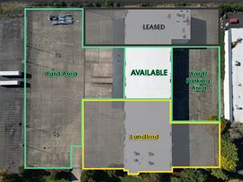 Clear-Span Warehouse with Secure Paved Yard