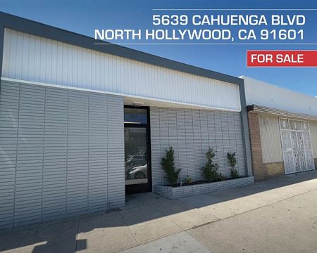 Industrial space for Sale at 5639 Cahuenga Blvd in Los Angeles