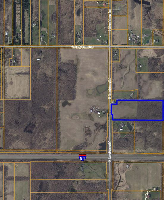 14.61 Acres for Sale West of Jackson