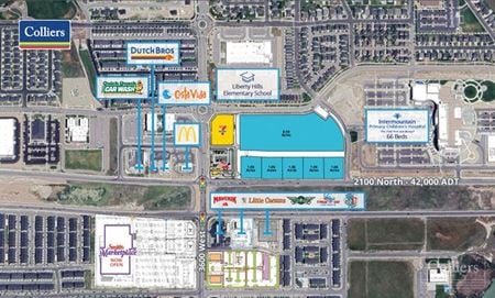 Retail space for Rent at 2100 North 3600 West (NWC) in Lehi
