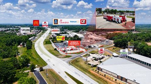±3,520-SF Restaurant with Convenient Access Off I-85