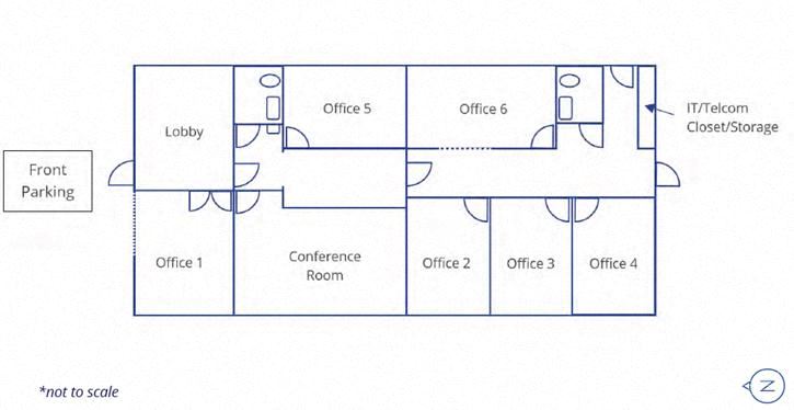 3201 NW 42nd Street, Suite 300 - 2,000± SF Move-in ready office space in Gables Center @ Butler Plaza