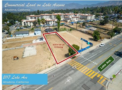 2117 Lake Ave, Altadena, CA | Commercial Land on Lake