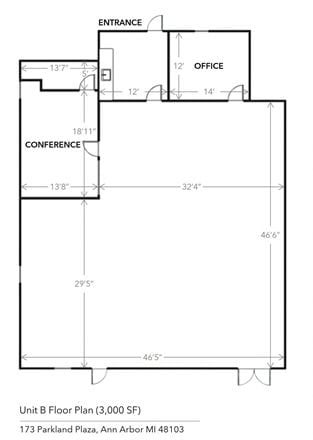 Office | Flex | Lab w/ OH Door for Lease in Ann Arbor