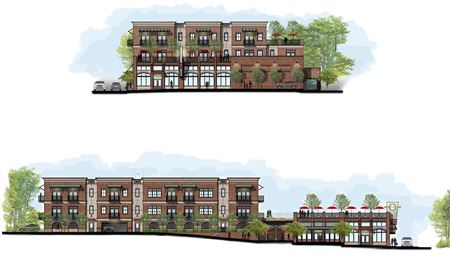 Photo of commercial space at 219, 221, 225, 229, 233 & 239 Bickett Blvd & 1316 Fairview Road in Raleigh