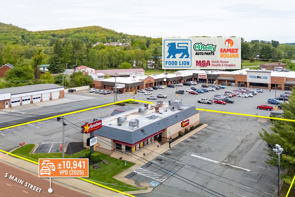 REIT Sale | Former Hardee’s | Food Lion Adjacent | 10K VPD | 1.05 Acres
