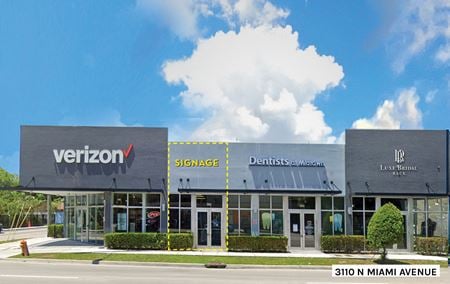 Retail space for Rent at 3100-3164 N. Miami Avenue in Miami 