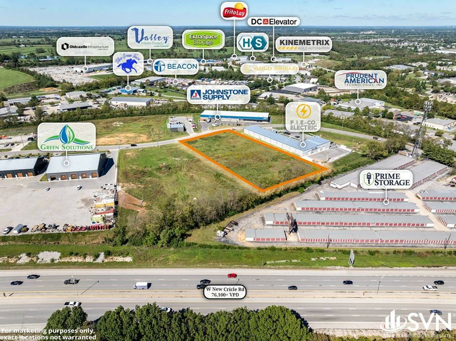 Two Acres of Industrial Development Land - FOR SALE