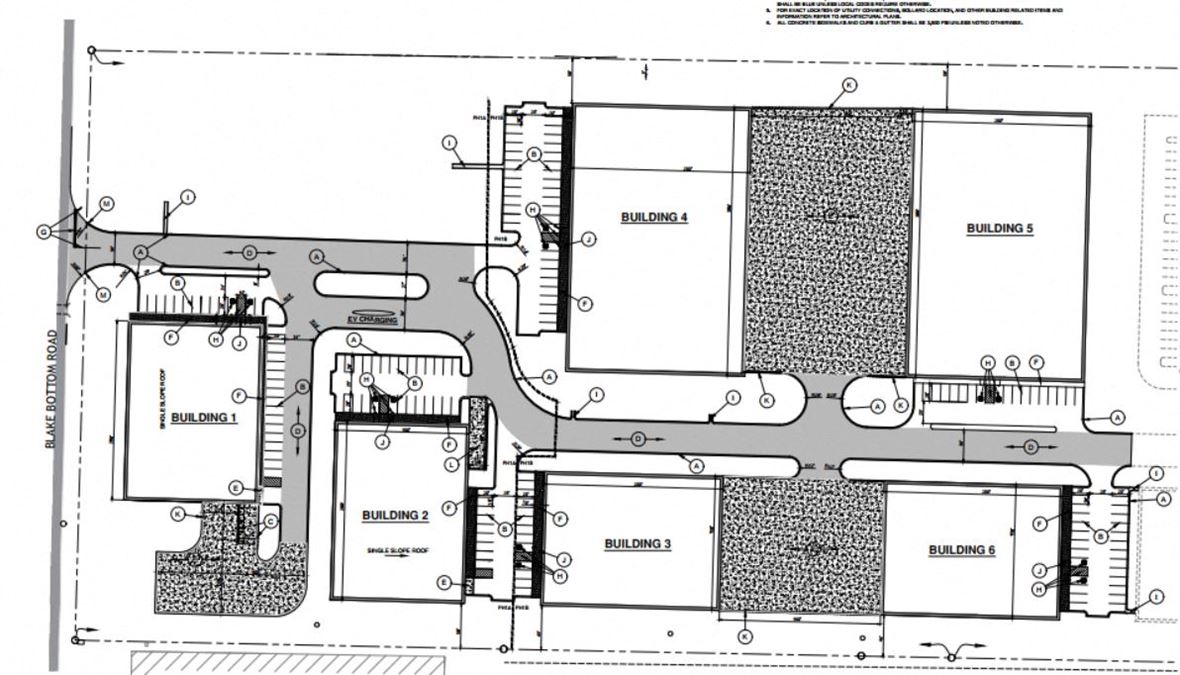 Industrial Build To Suit Opportunity on Blake Bottom Road