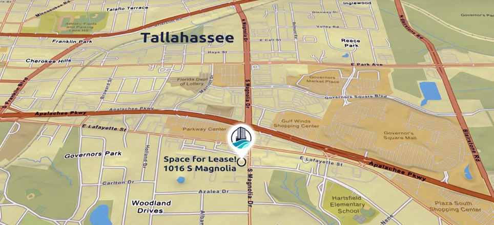 Tallahassee Retail for Lease on S Magnolia Dr