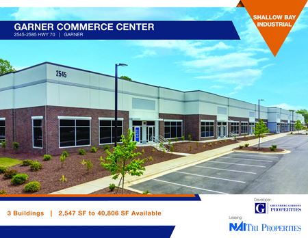 Photo of commercial space at 2545-2585 Hwy 70 in Garner