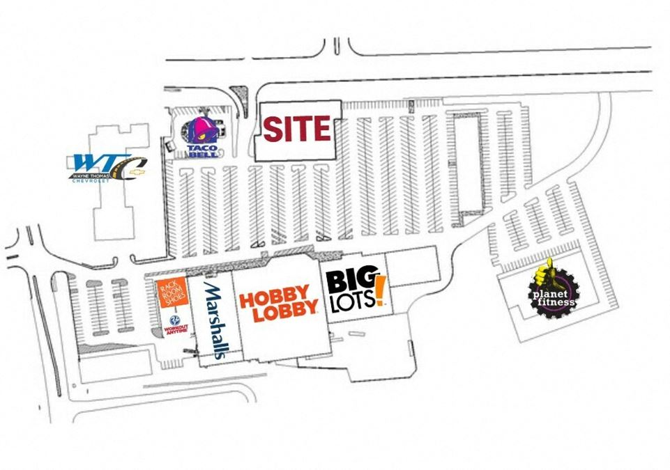 Outparcel for Ground Lease Asheboro, NC