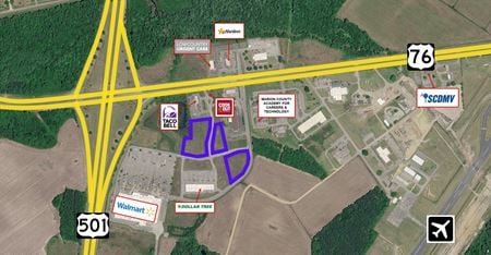 VacantLand space for Sale at 2101 U.S. 76 in Mullins