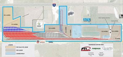 For Sale or Lease | Lacassine Industrial Park 100 Acres Build To Suit