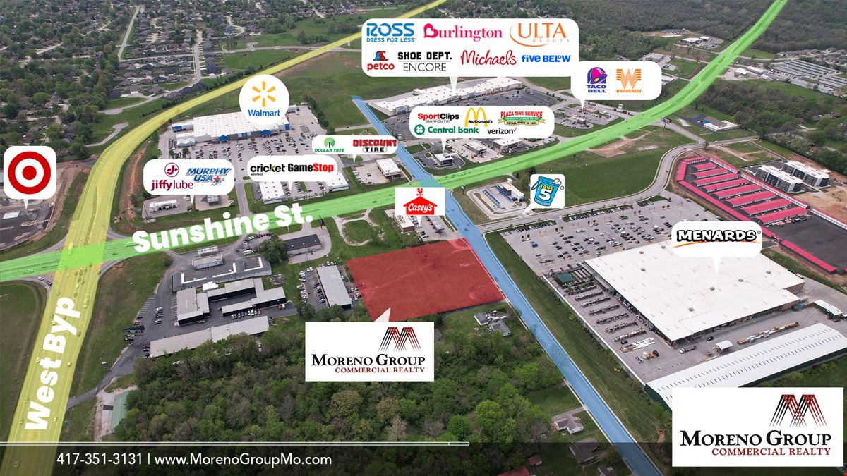+/- 3 AC Development Land - Menards Shadowed