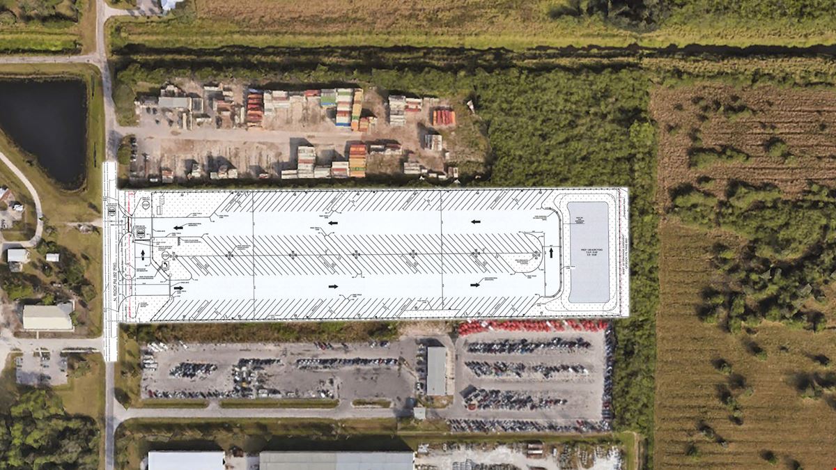 Proposed Truck and Trailer Parking Development Near I-95
