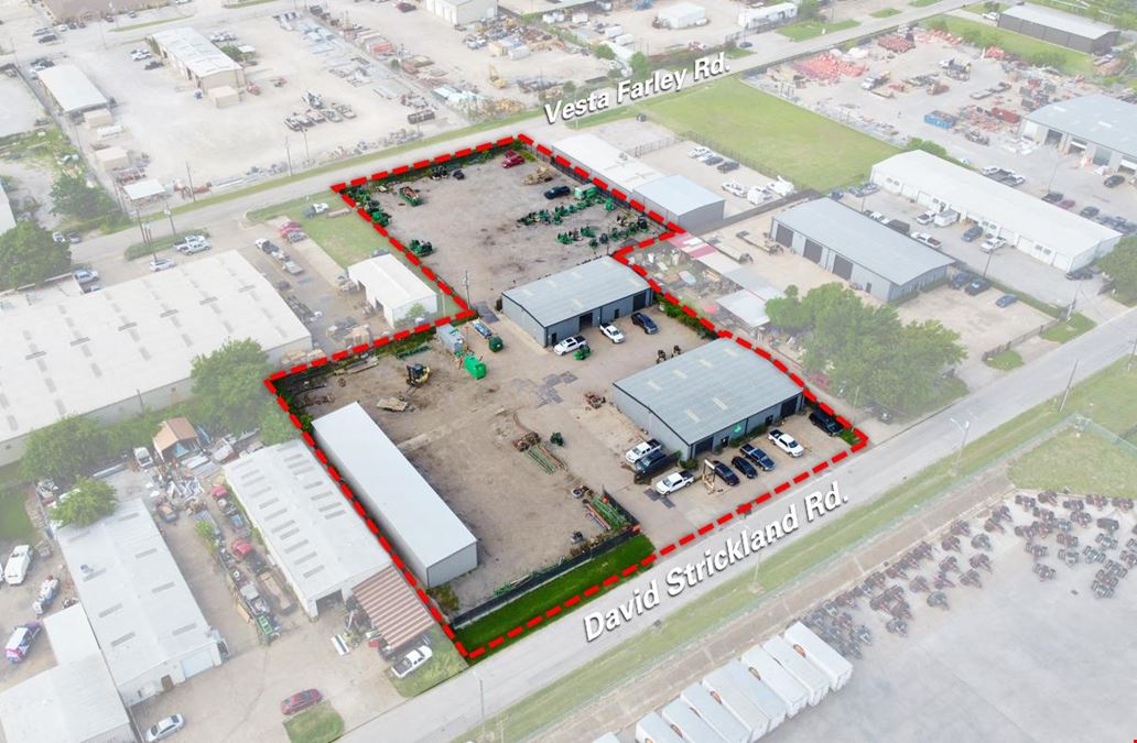 IOS Site: 8,400 SF + 2 AC Yard