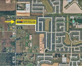 5214 Katy Hockley Rd, Katy TX 77493- 8.4 Acres with Utilities