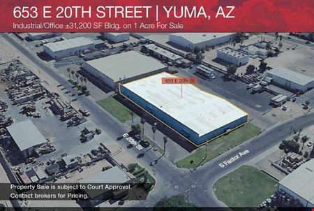Industrial space for Sale at 653 E 20th St in Yuma