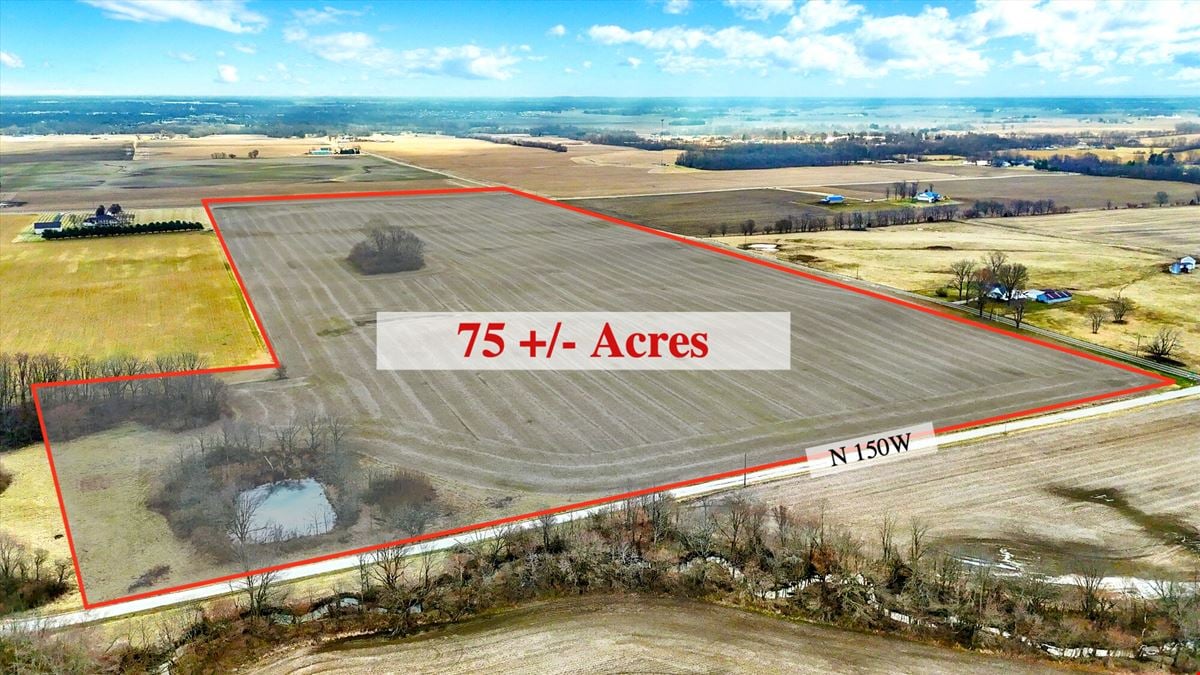 150 + Acres of Farm Land Available in Franklin Indiana!