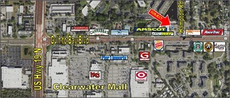 Retail space for Rent at 2790 Gulf To Bay Blvd. in Clearwater