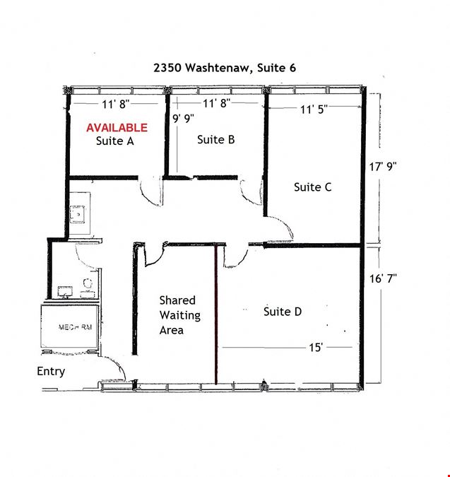 Office Suite for Lease in Ann Arbor