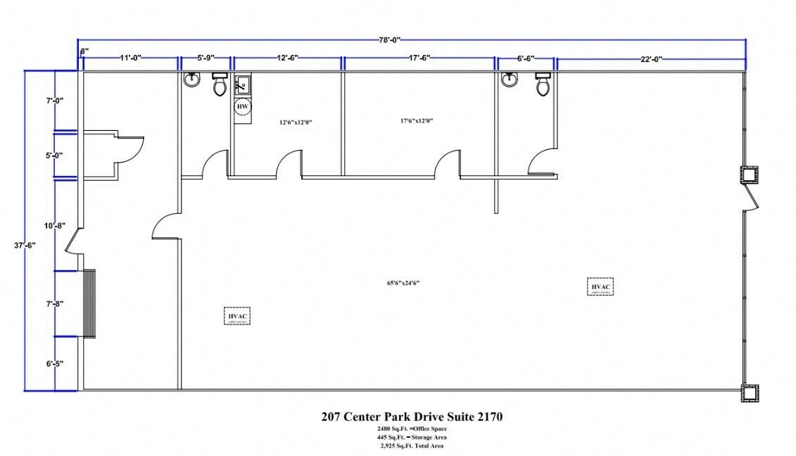 207 Center Park Drive, Suite 2170