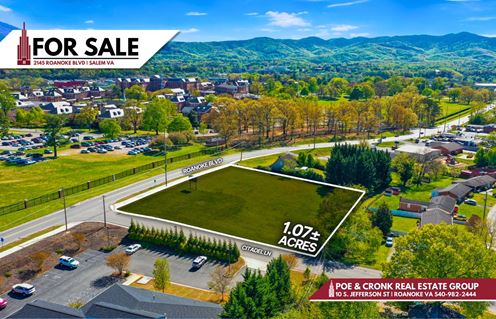 Salem, VA Corner Lot