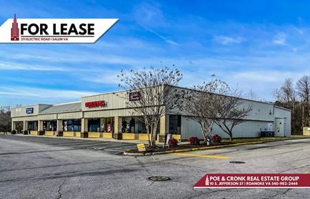 Retail space for Rent at 211 Electric Road  in Salem