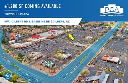 Retail space for Rent at 1845 E Baseline Rd in Gilbert