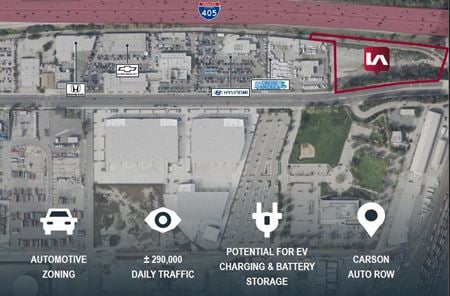 VacantLand space for Rent at 2403 East 223rd Street in Carson