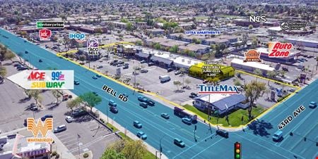 Retail space for Rent at 43rd Ave & Bell Rd (SEC) in Phoenix