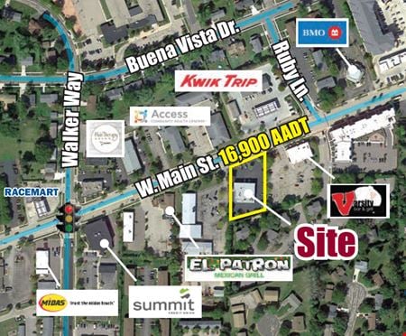 Retail space for Rent at 1221 W. Main St. in Sun Prairie