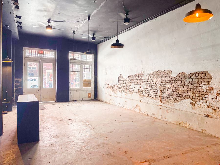 First-Floor Retail Opportunity in the French Quarter