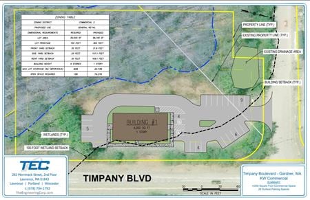 VacantLand space for Sale at Timpany Boulevard in Gardner