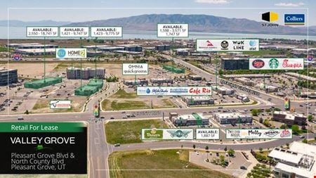 Retail space for Rent at Pleasant Grove Blvd & North County Blvd in Pleasant Grove