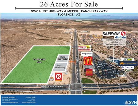 NWC Hunt Highway & Merill Ranch Pkwy. - Florence