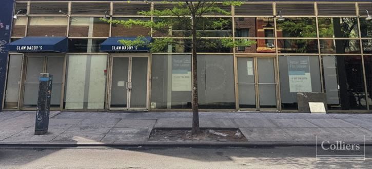 Retail space for Rent at 185 Orchard St in New York